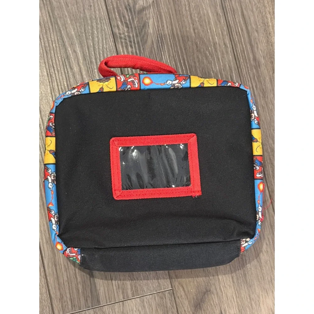 Nintendo Super Mario Bros Insulated Lunch Bag Character Collage Multicolor Kids